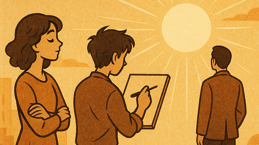 The Dreamers illustration